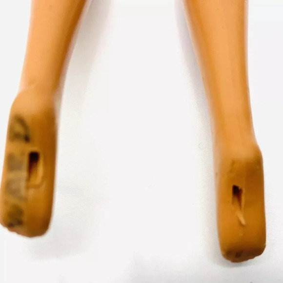 MATTEL BARBIE Asian Doll Long Black Hair Brown Eyes Two Piece Outfit 12" Tall - Picture 9 of 11